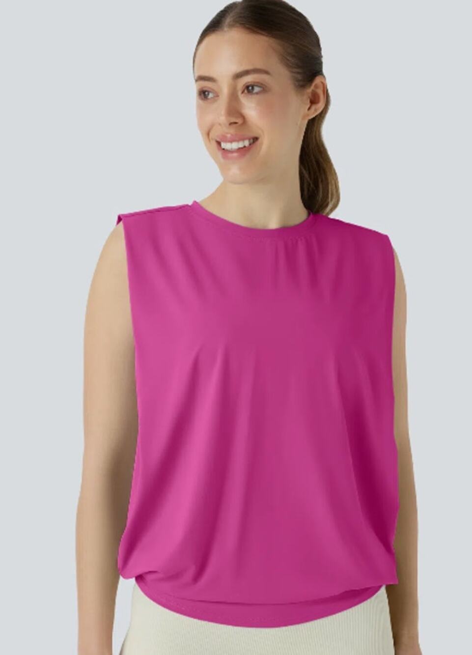 New Halara InstantCool Yoga Tank Top UPF 50+ Size Medium